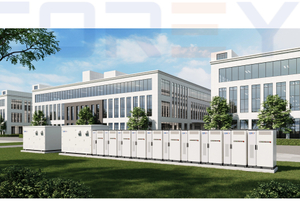Contenedor comercial e industrial de la soluci&oacute;n del sistema de almacenamiento de energ&iacute;a de la bater&iacute;a 373kWh